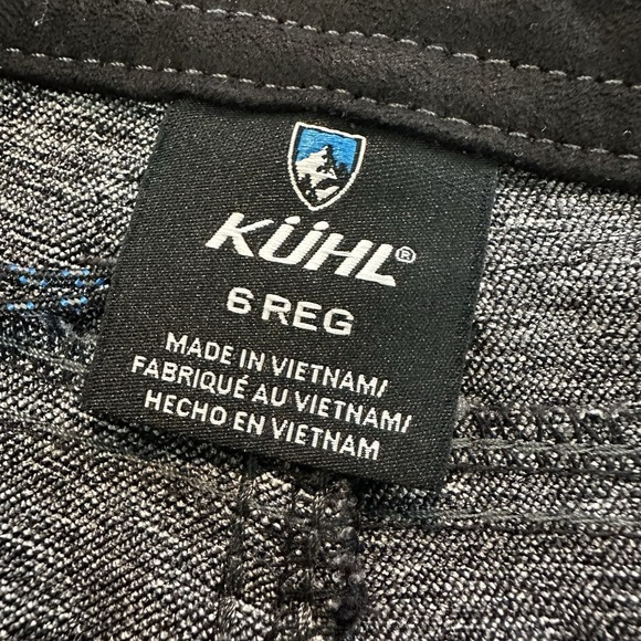 KUHL Women's Hiking Klash Pants Sz 6 Short Stone Gray 6210 EUC - Picture 4 of 15